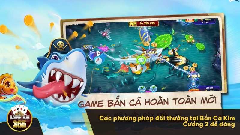 Các phương pháp đổi thưởng tại Bắn Cá Kim Cương 2 dễ dàng