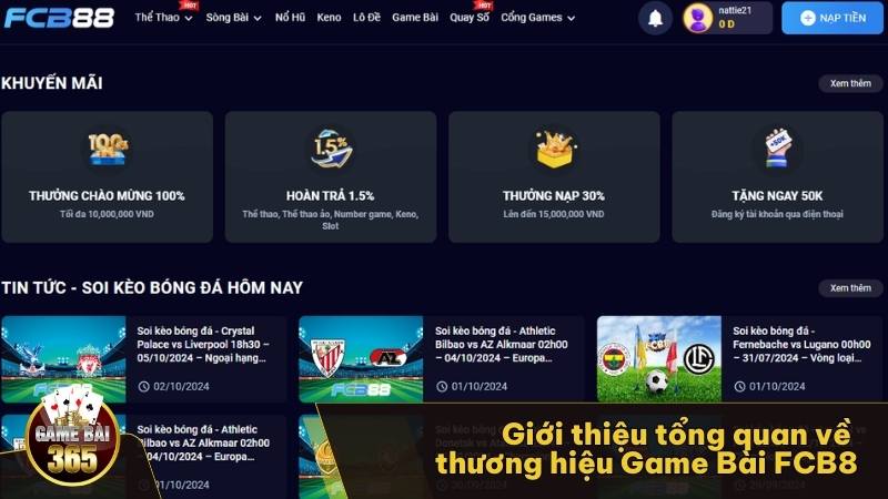 Giới thiệu tổng quan về thương hiệu Game Bài FCB8